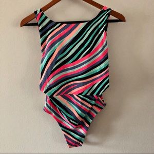 AERIE | Striped One Piece Bathing Suit